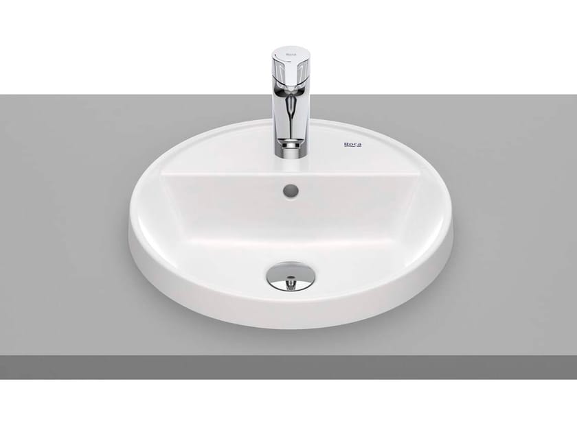 Фарфоровая круглая полукруглая раковина Roca The Gap ARCH-00102535