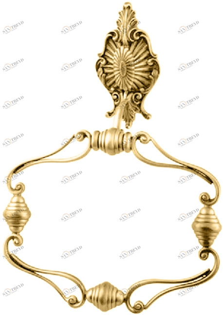 Кольцо для полотенца MIGLIORE Elizabetta ML.ELB-60.108.DO - золото 