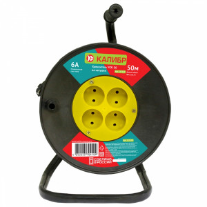 34280 Калибр Удлинитель электрический на катушке  УСК-50 (арт.217120)