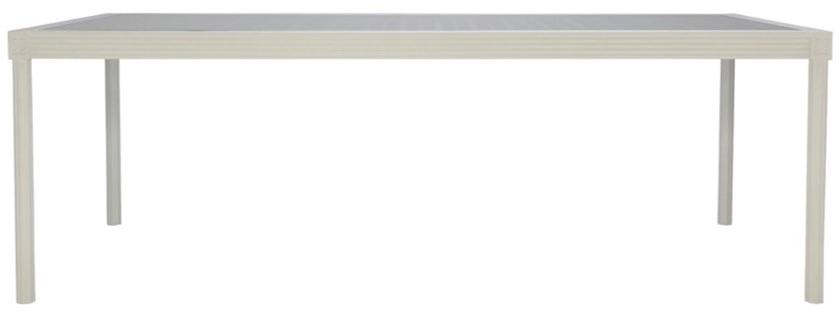 JANUS et Cie Прямоугольный обеденный стол из алюминия и стекла Quadratl sun-id-1443259 - Вид №1