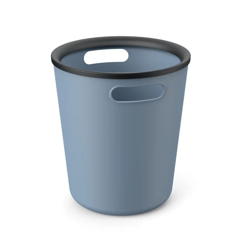 Контейнер Folk для ванной 10 л серо-голубой 89437793 Santreyd STLM-1581450