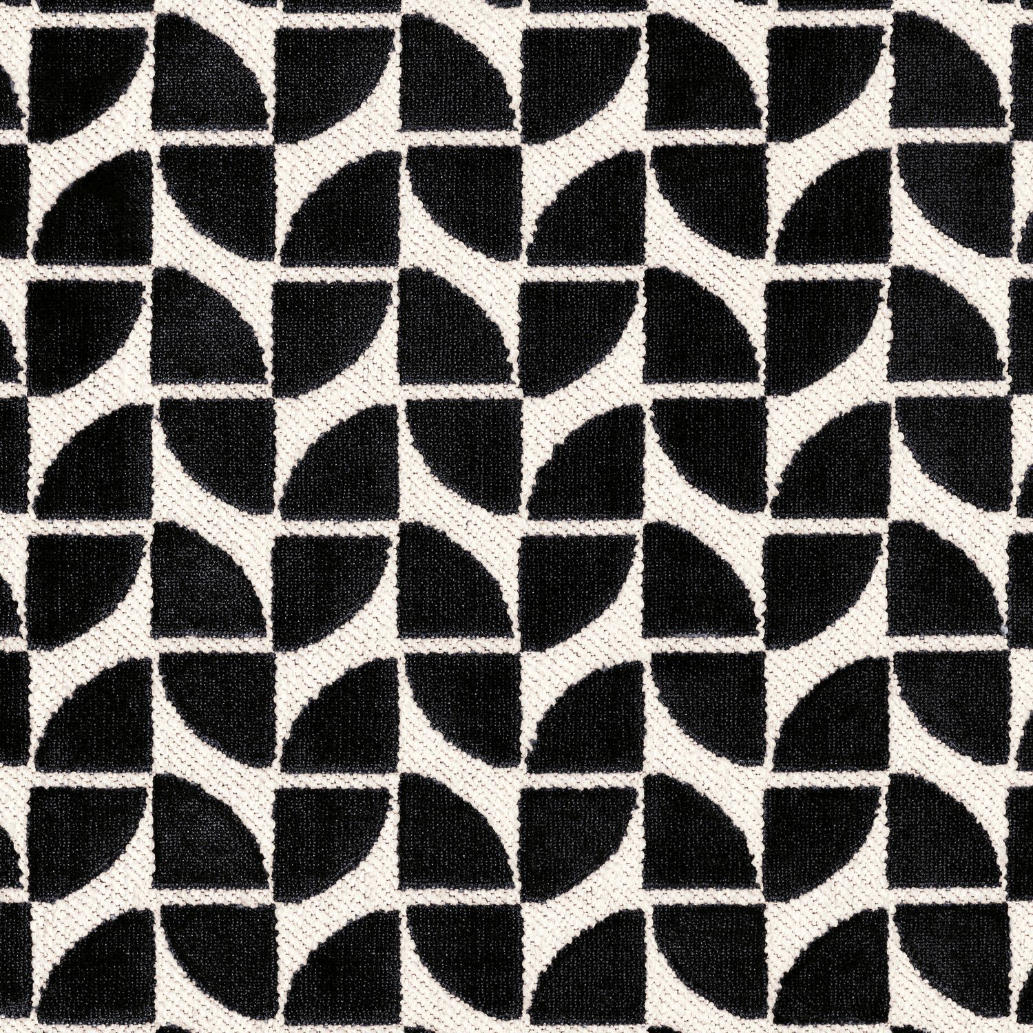 Бархатная ткань с графическим рисунком Casamance Valvidia ARCH-00064731 - Вид №14