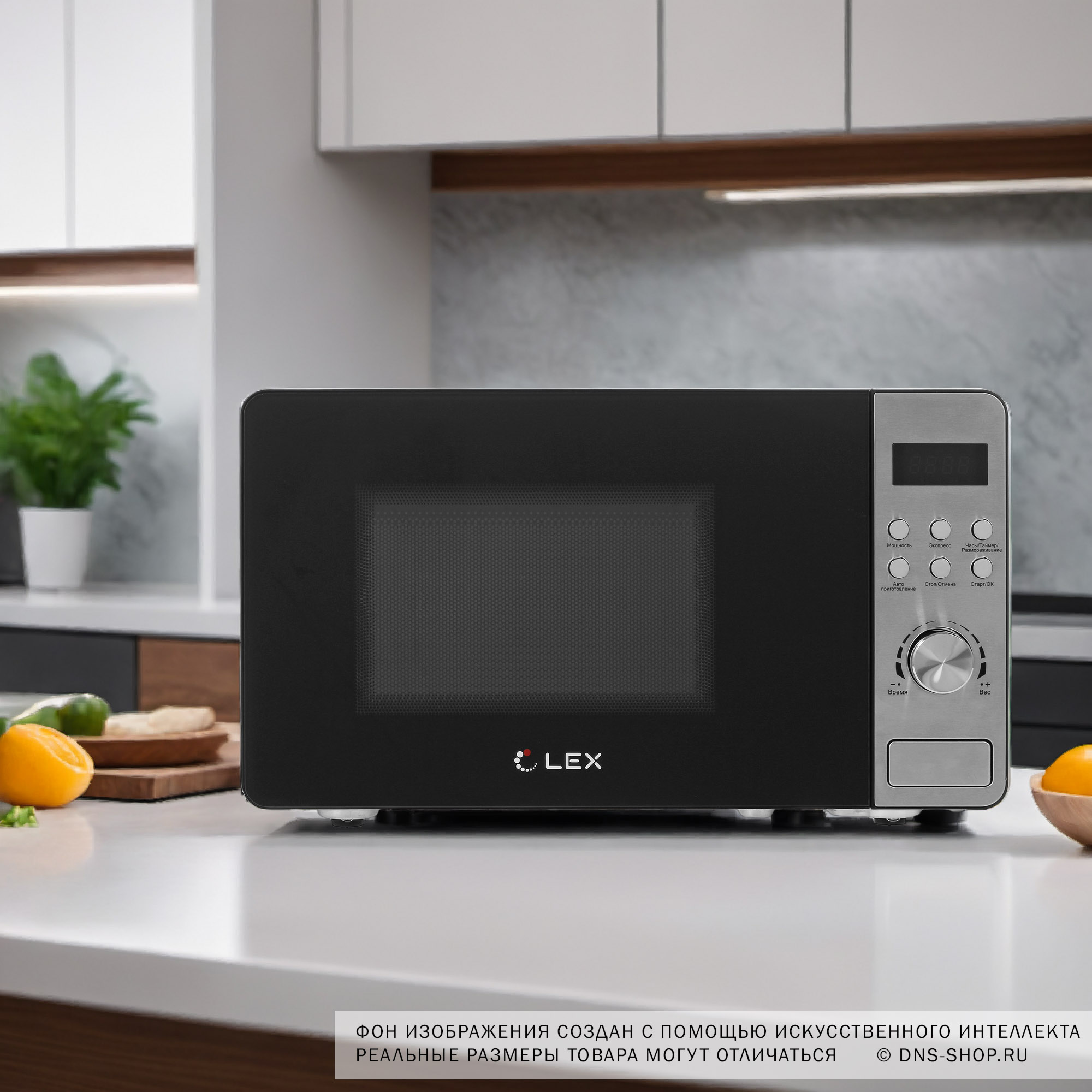 5353646 Микроволновая печь LEX FSMO D.01 BL серебристый STDN-0004531 - Вид №10