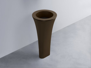 AMLA45-CA+AMPILT-LV+AMCOLT-CA Раковина Amedeo Tondo отдельностоящая cielo Enjoy + Amedeo