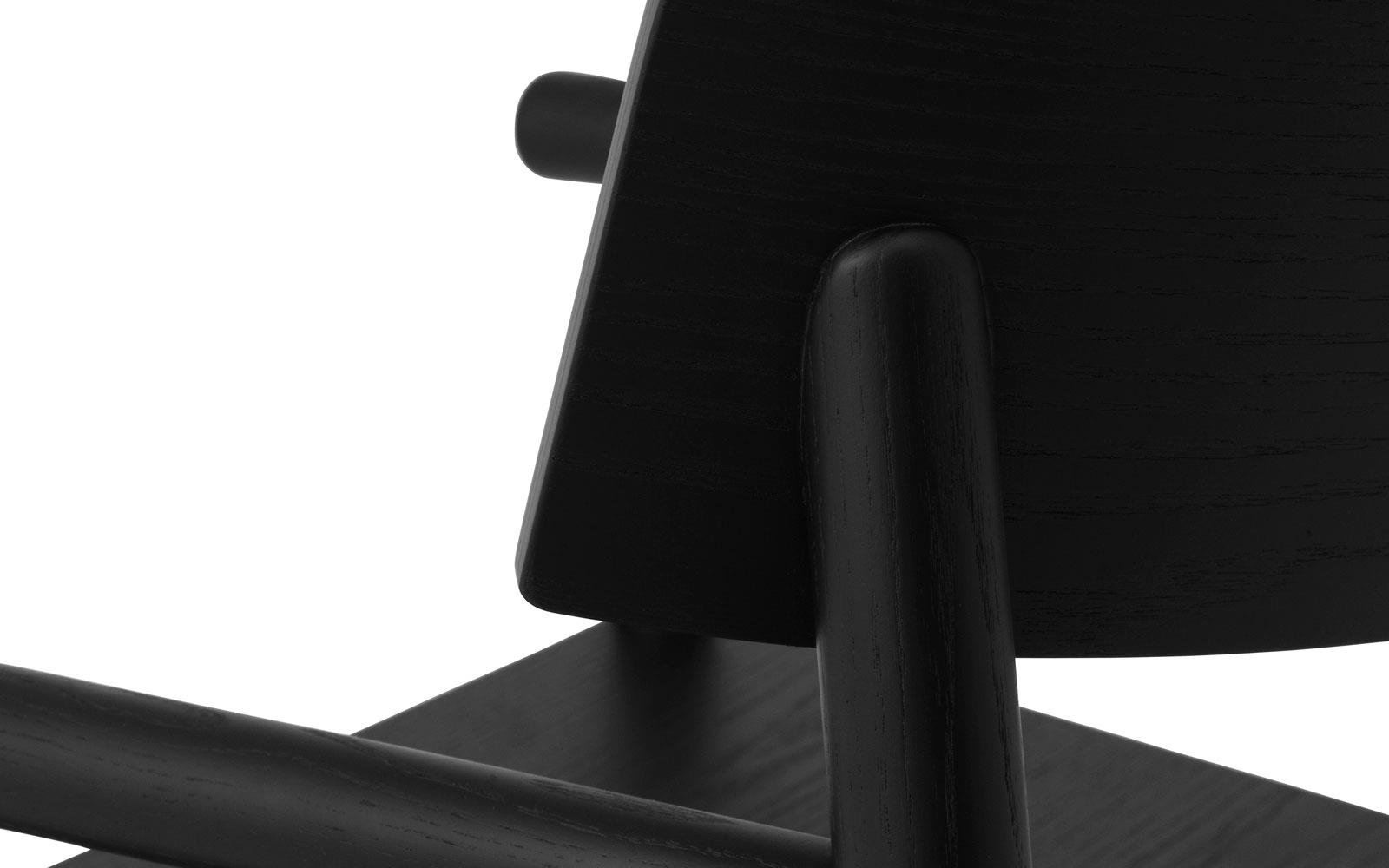 1401905 Кресло Timb Lounge, Black Normann Copenhagen  - Вид №2
