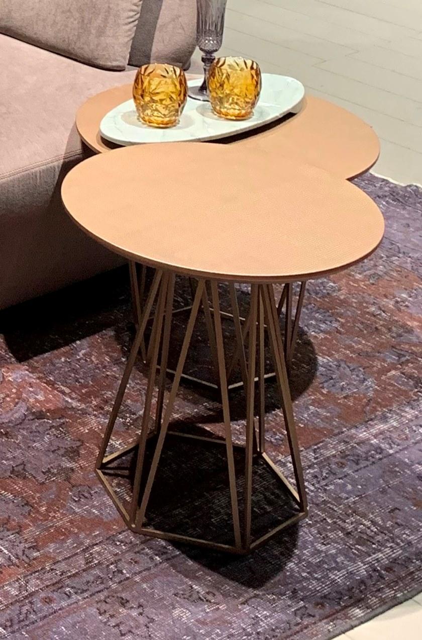 EmmeBi Круглый лакированный журнальный столик sun-id-1506639 - Вид №6