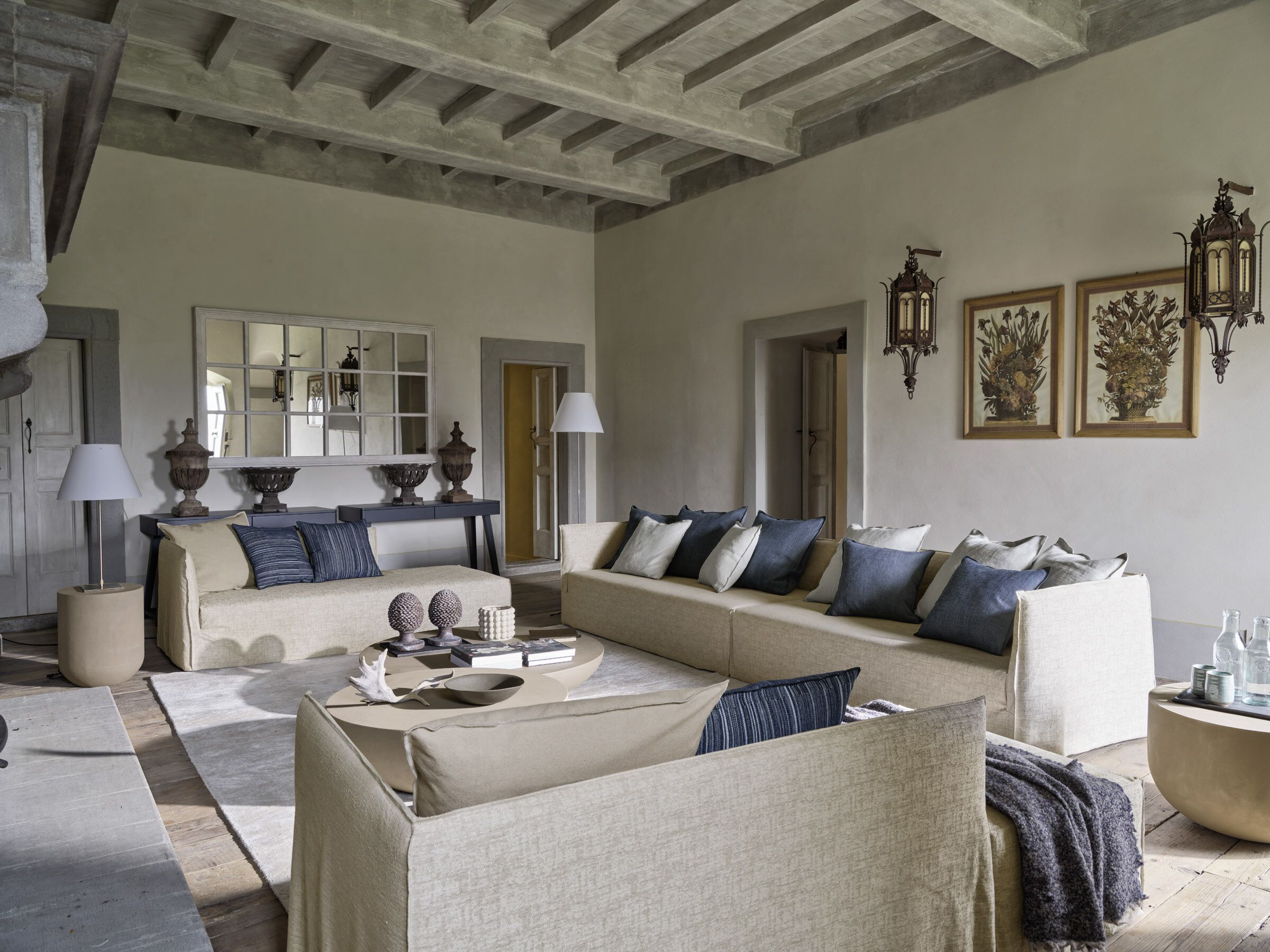 3-местный съемный тканевый диван Gervasoni Ghost ARCH-00137362 - Вид №4