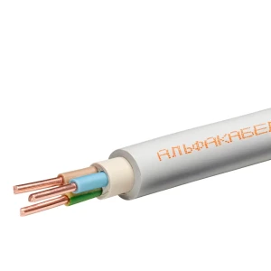 Кабель Альфакабель NYM 3x2.5 на отрез ГОСТ