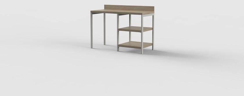 Mobilspazio Прямоугольный стол с полками для гостиниц Urban sun-id-1471606 - Вид №51