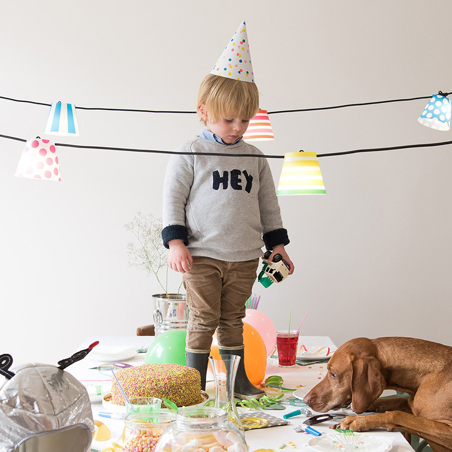 Гирлянда праздничная Рarty Рolonaise, узор La macarena Fatboy 100288 - Вид №3