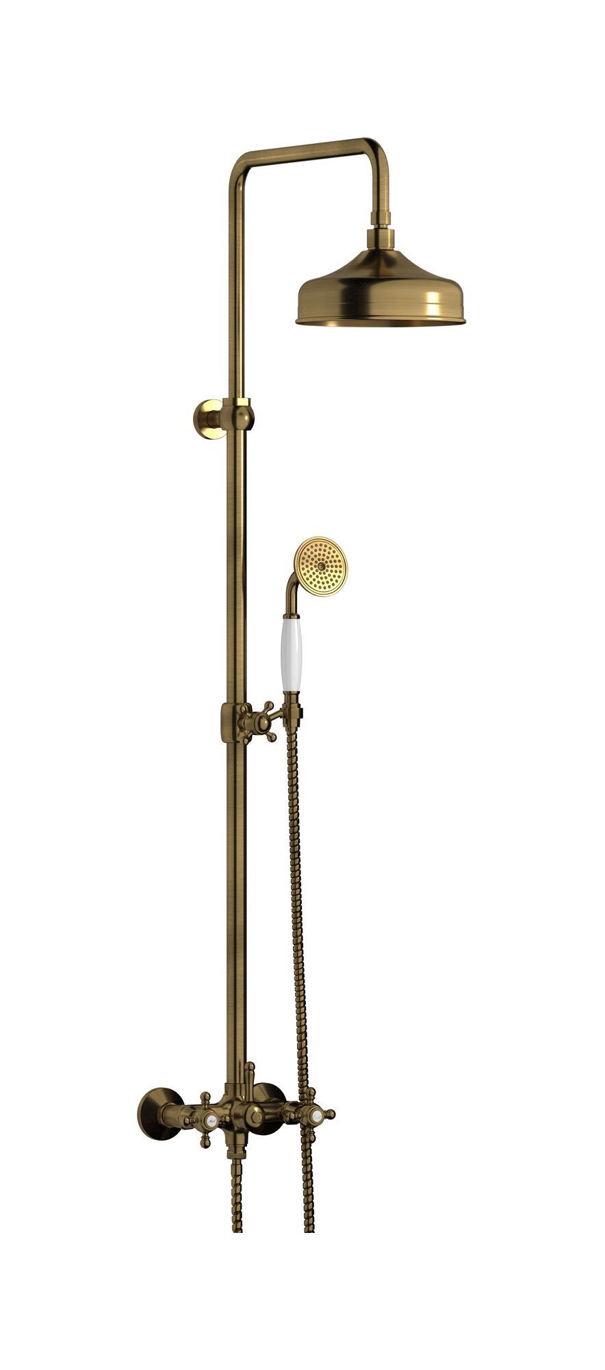 Настенная термостатическая душевая колонна с ручным душем IB Hermes + Hermes Elle ARCH-00079112 - Вид №1