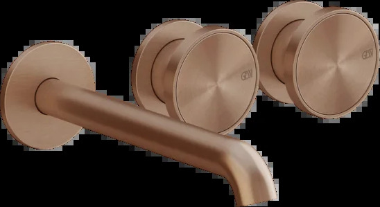 Группа умывальников 66090 708 Gessi Origini МЕДНЫЙ МАТОВЫЙ PVD