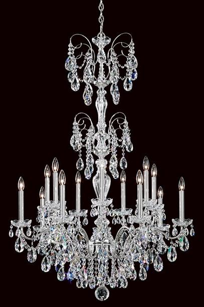 Schonbek Люстра с кристаллами swarovski® Sonatina St1849, st1852, st1946, st1952  - Вид №4