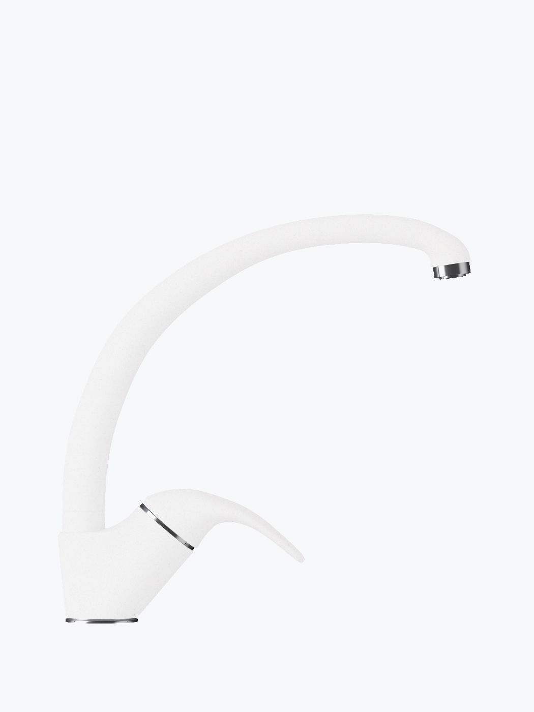 694692 Смеситель кухонный "Высокий" в тон мойки Polygran 