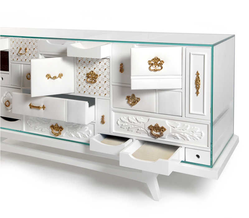 0-320 Буфет Mondrian белый  Boca Do Lobo  - Вид №18