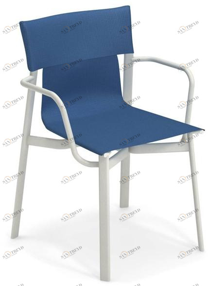 emu Стул с подлокотниками из алюминия и технической ткани  799 