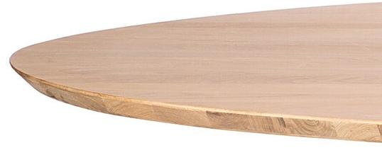 Ethnicraft Овальный журнальный столик из дуба Oak mikado 50544 - Вид №2