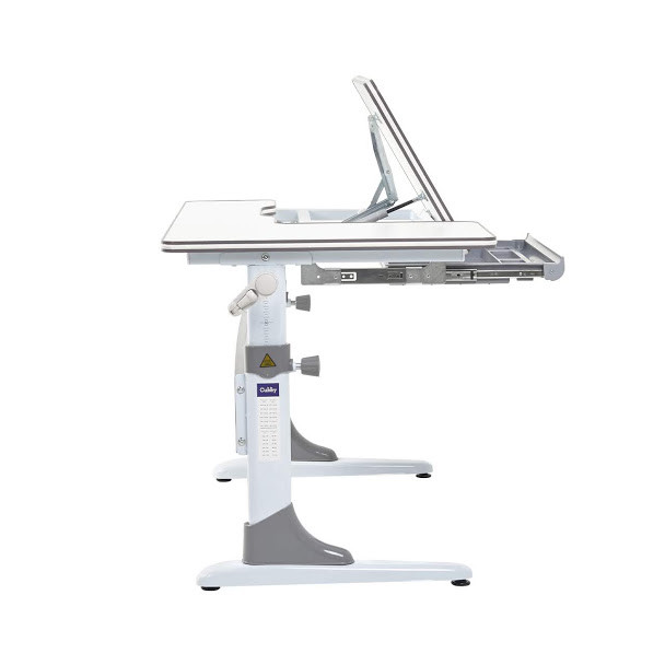 Парта растущая детская с выдвижным пеналом серая Grato Grey Cubby FUNDESK  00-3948623 Белый;серый Santreyd  - Вид №5