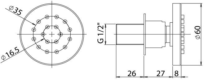 Jacuzzi 1811063JA00  - Вид №1
