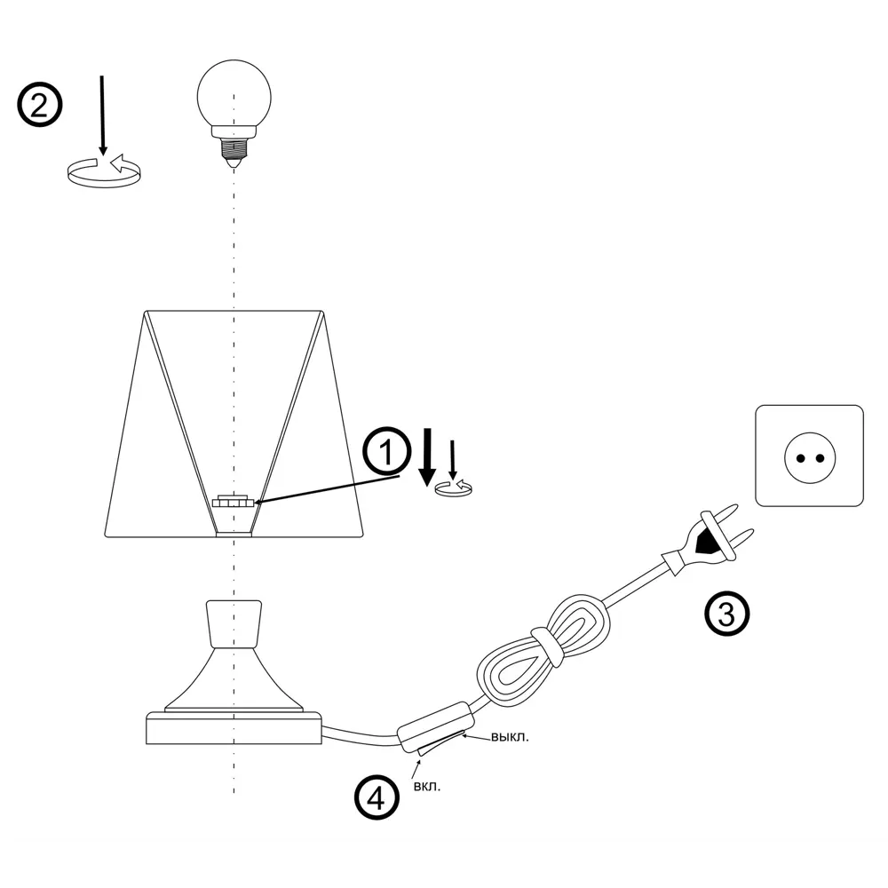 Настольная лампа КЛЮЧНИК Антураж в классическом стиле с тканевым плафоном 82810205 STLM-0036436 - Вид №12