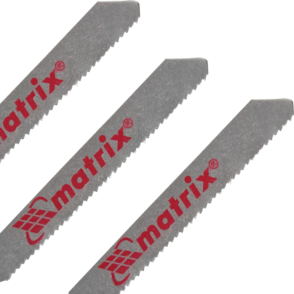 Пилка для лобзика по дереву Matrix 78140 чистый рез, 3 шт STLM-2110582 - Вид №1