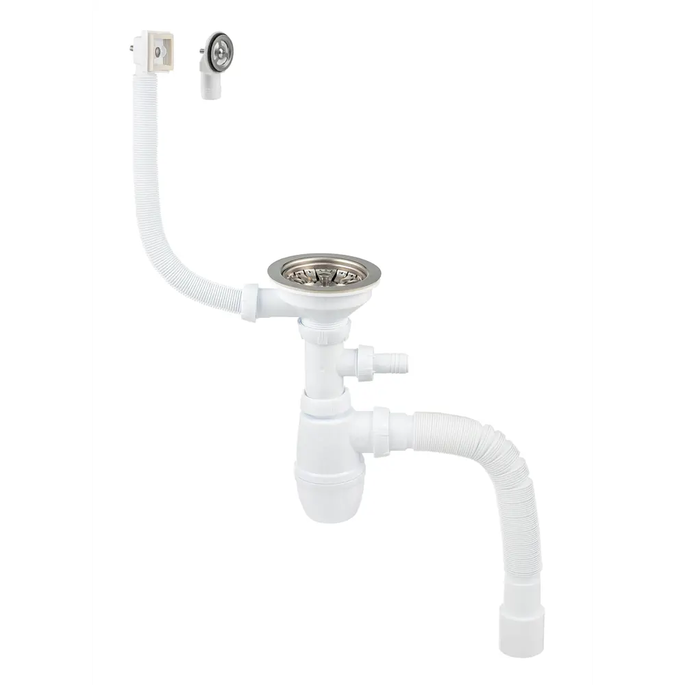 Сифон EQUATION для мойки с подключением стиральной машины 18550959 STLM-0011264