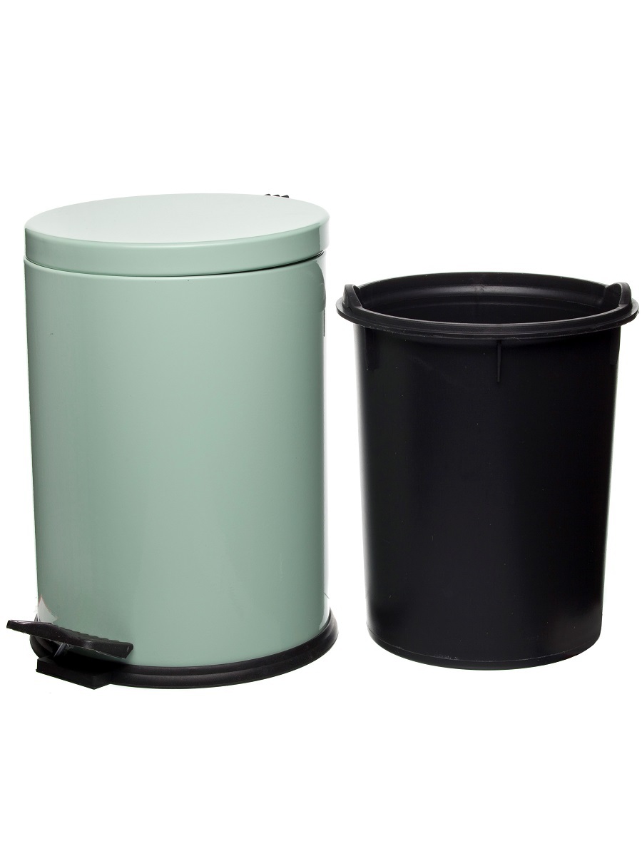 Вёдра с педалью и крышкой Aquila 12L Mint NAVAKO 11032 - Вид №2