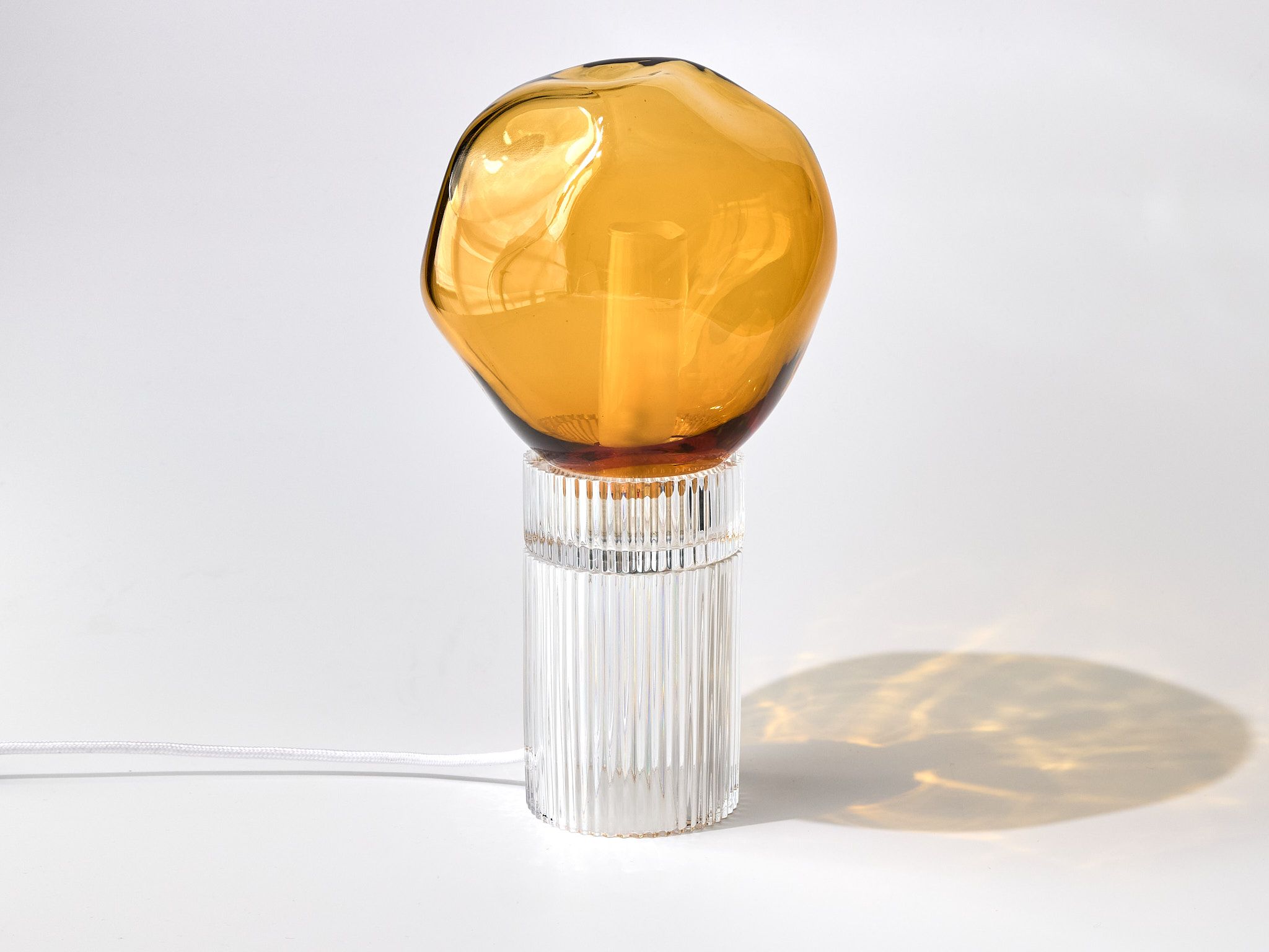 Настольная лампа из дутого стекла Studio Bojola NINA+NUVOLA ARCH-00051516 - Вид №4