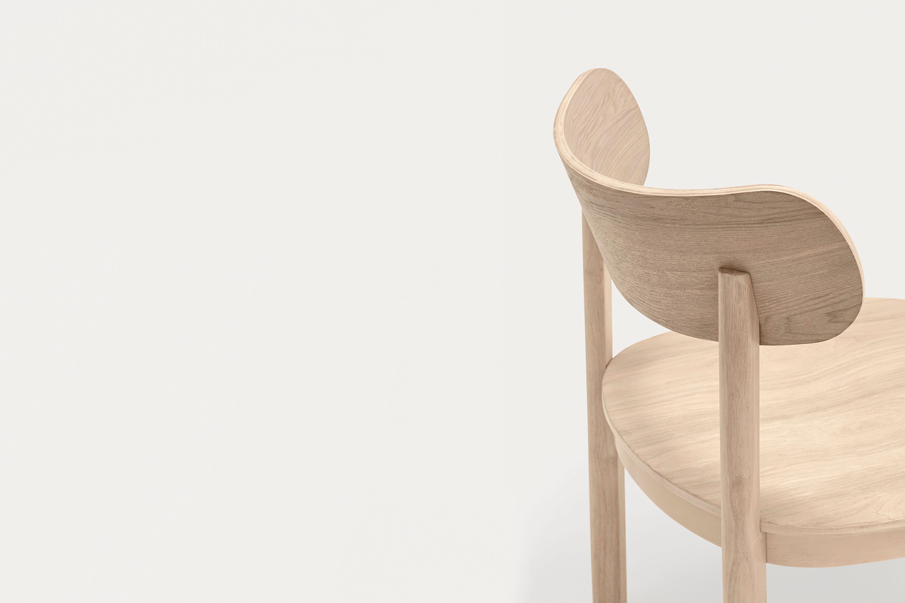 Деревянный стул TEULAT Нара ARCH-00136613 - Вид №4