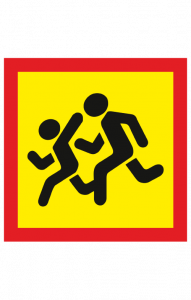 68793 Знак "Перевозка детей"  Знаки для автомобиля размер 250 х 250 мм