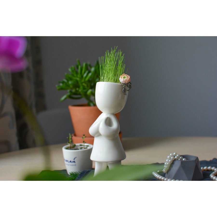 Набор для выращивания "Милашка" Eco ЭКОЧЕЛОВЕКИ  00-3871320 Белый  - Вид №1