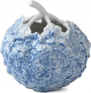 97190 Royal Copenhagen Ваза Royal Copenhagen "Гортензия" (голубая) 10см Фарфор