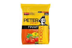 16752013 Грунт Hobby Для томатов и перцев 10 л Х-05-10 Peter Peat