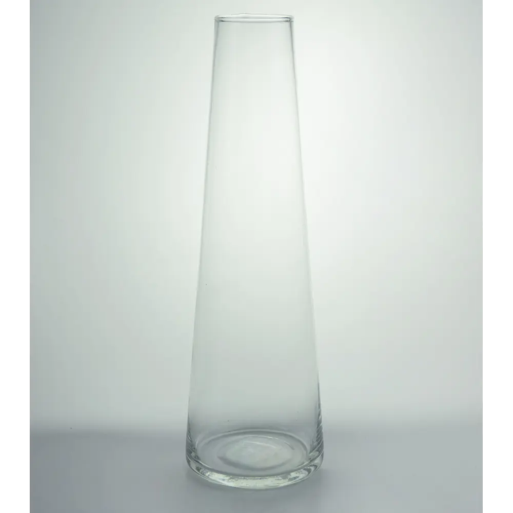 Ваза Evis Коническая стекло h29 см цвет прозрачный STLM-2138965