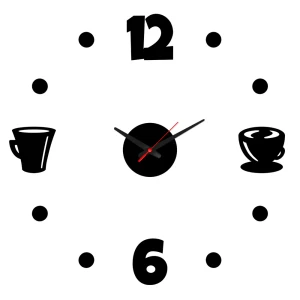 Часы настенные Постер-лайн 70807 ø80 см цвет черный