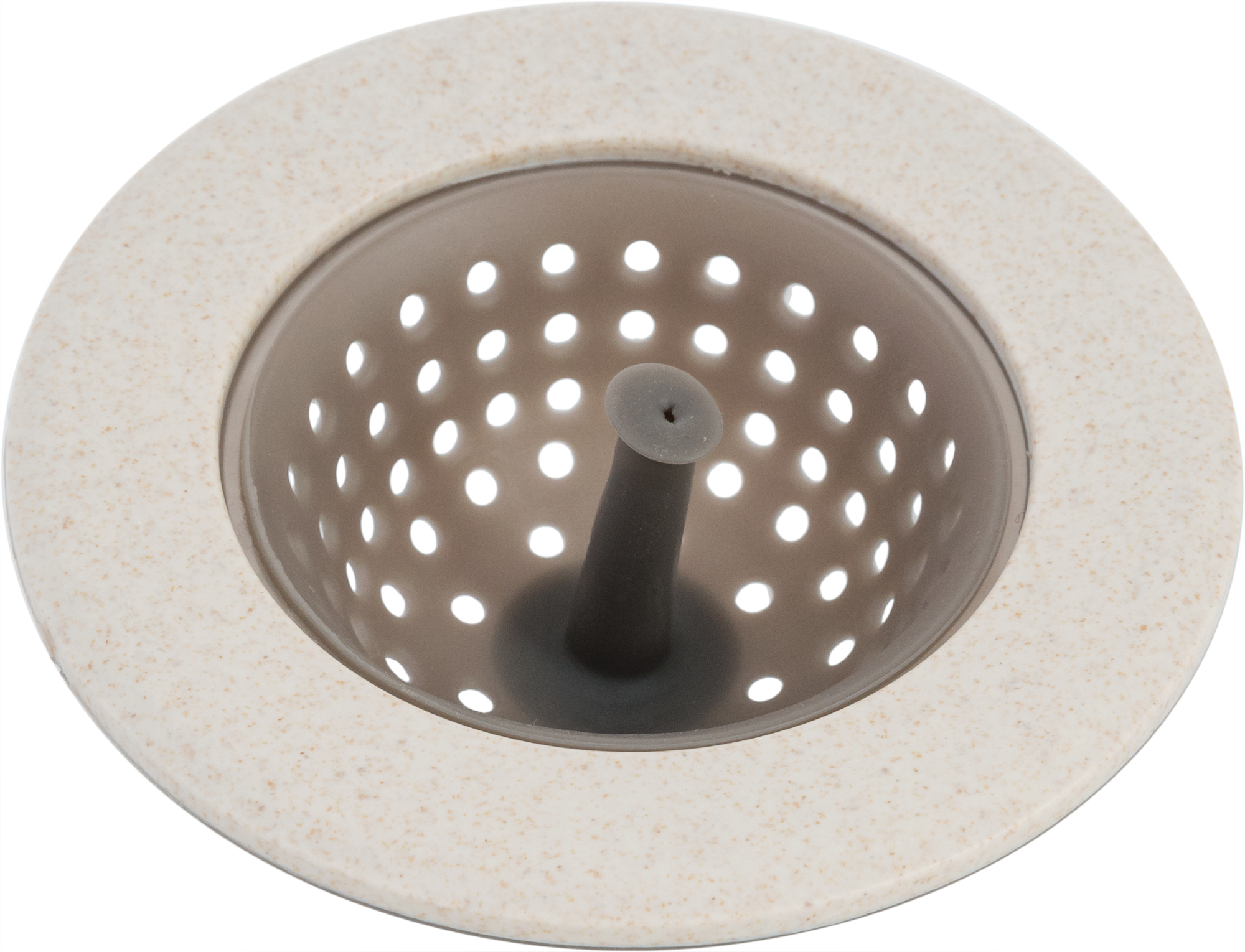 82707687 Ситечко в мойку 11 см пластик цвет серый STLM-0034546 Santreyd  - Вид №1