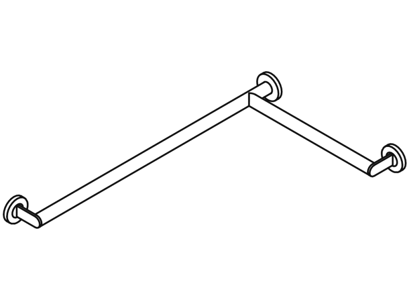 900.35.13040 душ, поручни для ванны HEWI Greifen  - Вид №2