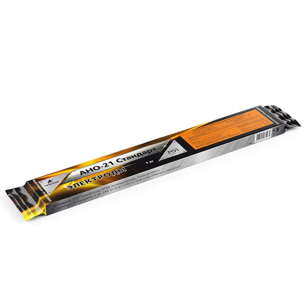 Электрод сварочный МЭЗ АНО-21 Стандарт 3 мм 1 кг STLM-2000603 - Вид №3