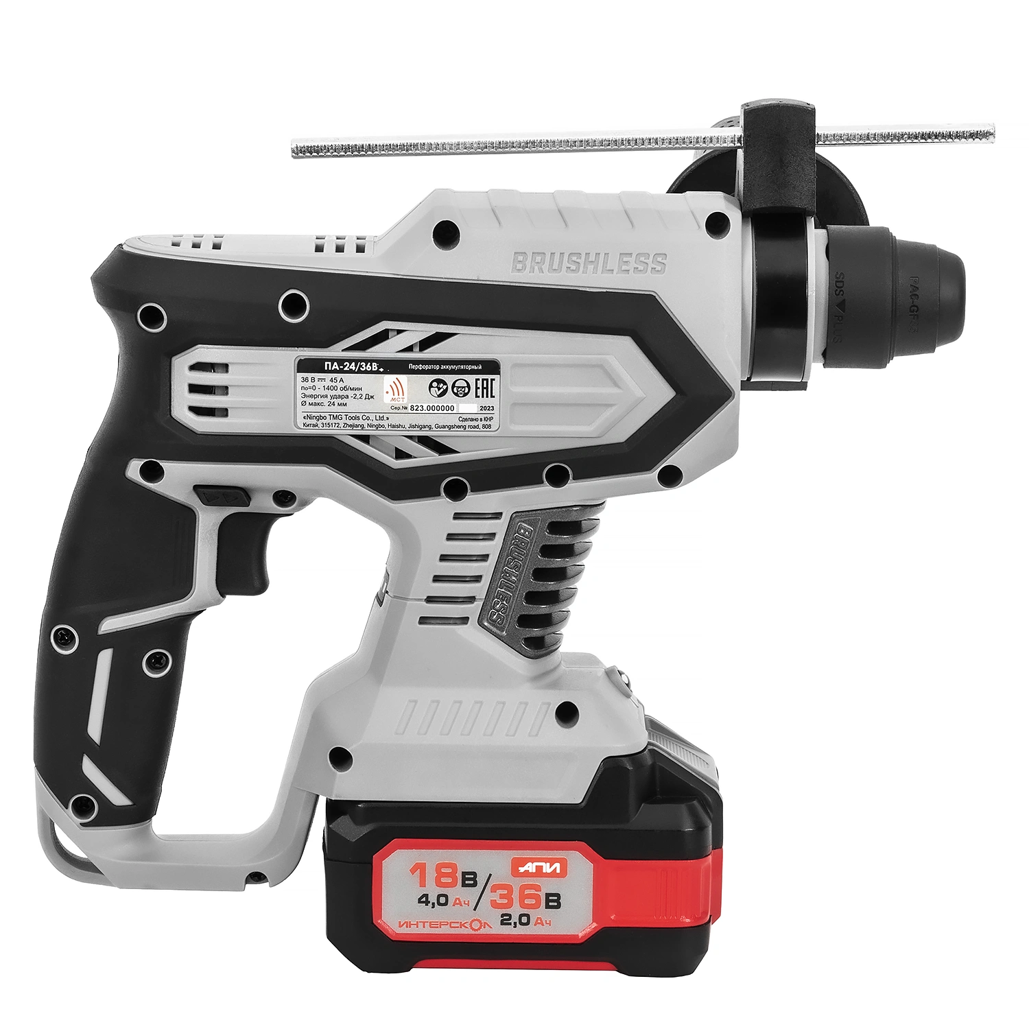 Перфоратор Интерскол ПА-24/36В 9150346 STDN-0111744 - Вид №1