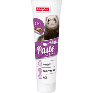 ПР0026173 Паста для хорьков Duo Malt для выведения шерсти 100г Beaphar