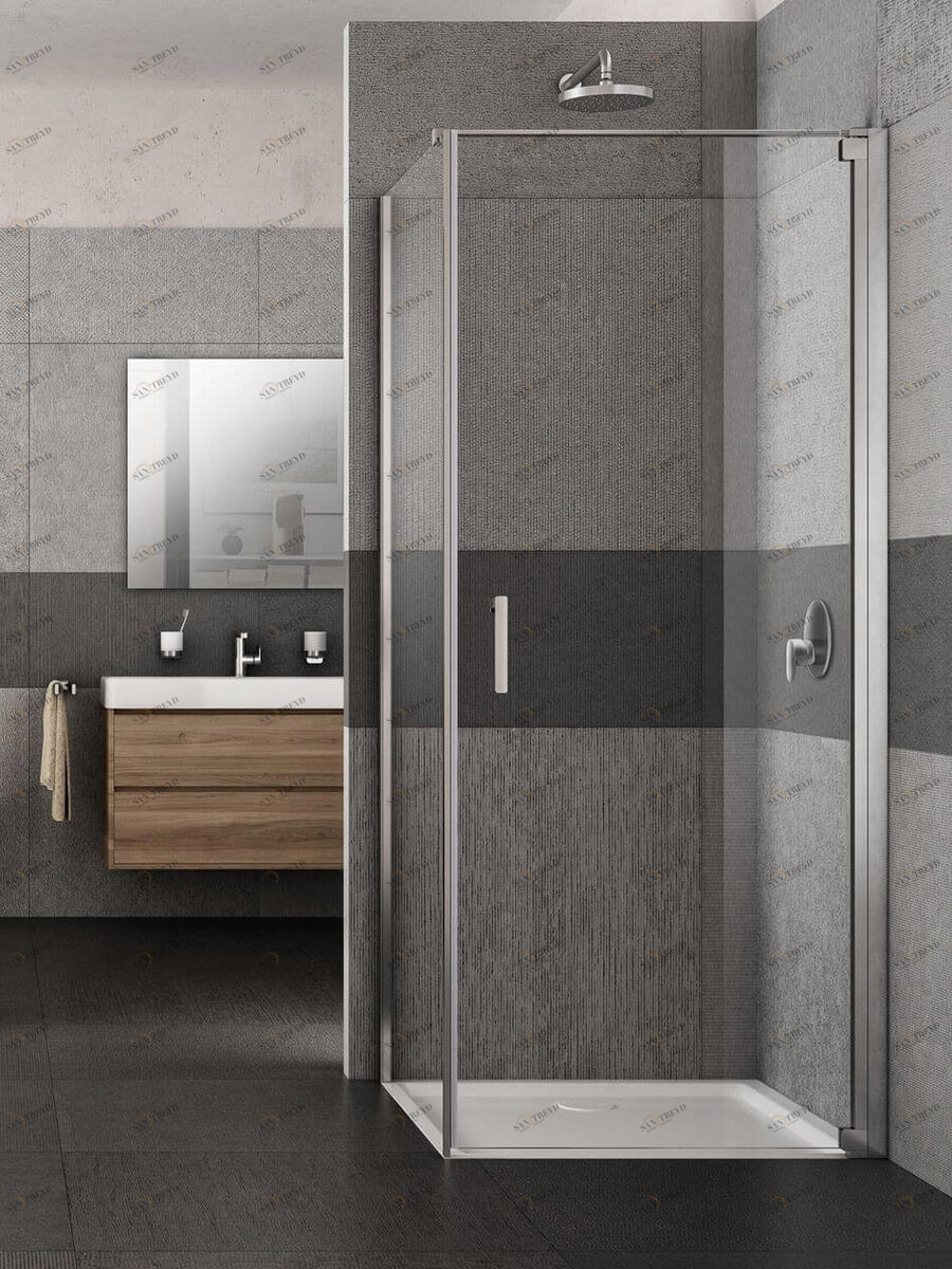 Маятниковая дверь Provex Jolly JT 0070 JT 05 GL для прямоугольной кабины 0070JT05GL