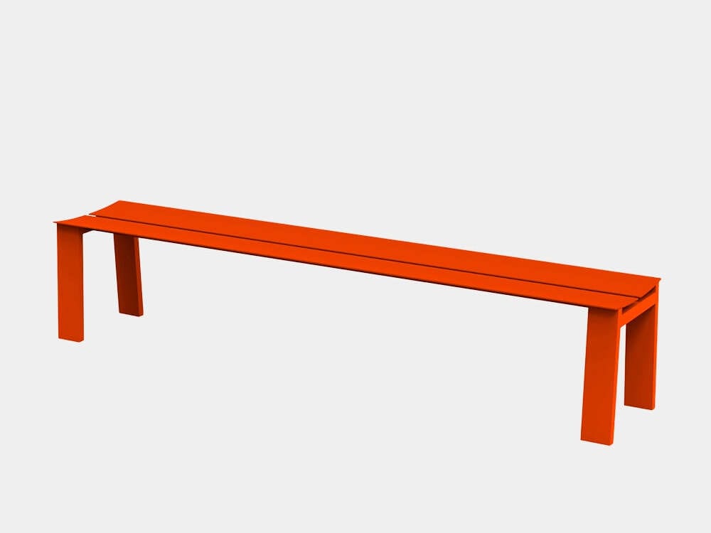 Алюминиевая скамья с порошковым покрытием RS Barcelona Seu ARCH-00067573 - Вид №150