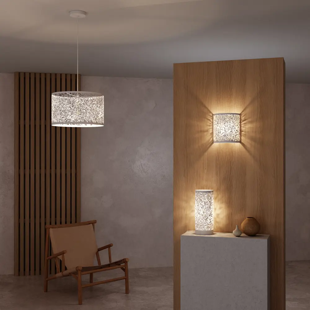 Настольная лампа INSPIRE Frella с абажуром-листвой 84729819 STLM-0054118 - Вид №14