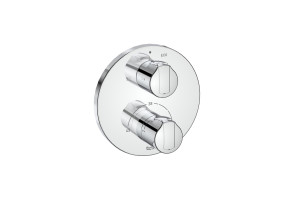 A5A0D09C00 ROUND - Встраиваемый термостатический смеситель для ванны и душа. Необходимо дополнить ящиком A525869403 ROCA T-1000