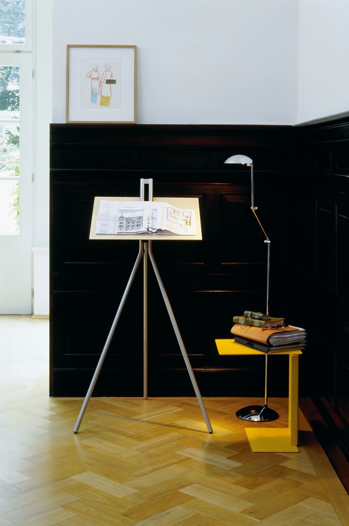 Регулируемая металлическая напольная лампа Classicon Orbis ARCH-00064105 - Вид №3