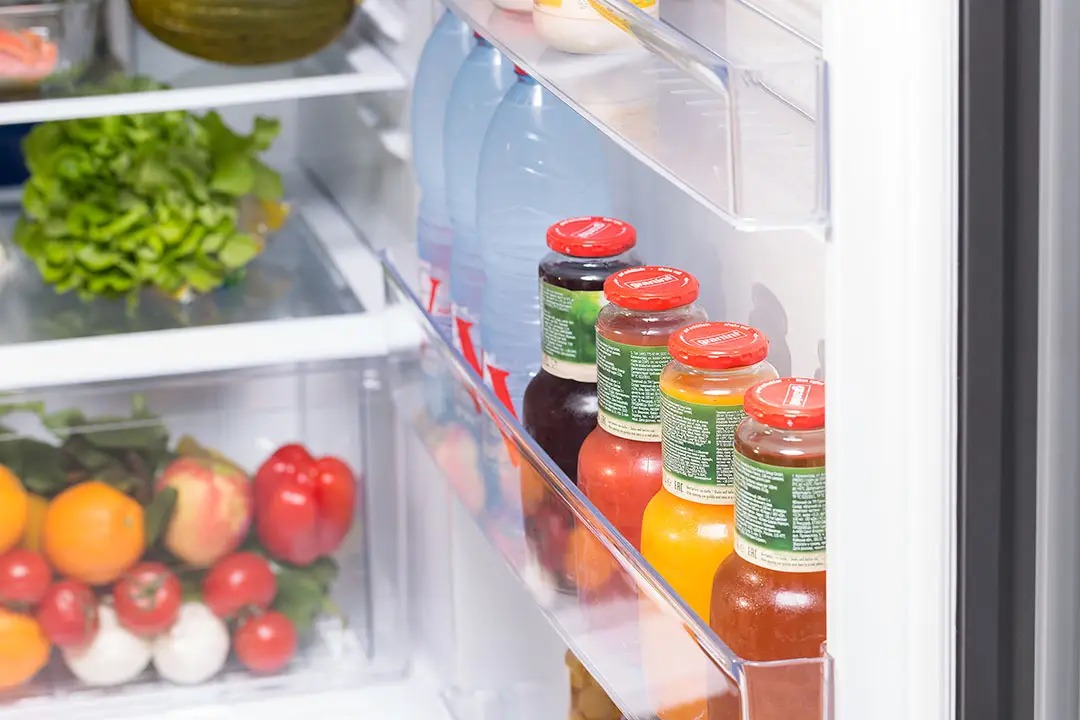 8184142 Холодильник с морозильником   Sharp SJXG60PGRD бордовый STDN-0023714 - Вид №5