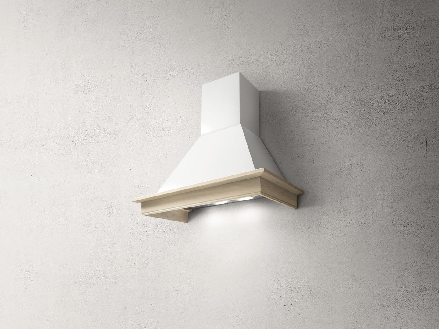 DAISY WH/A/90 T.GREZZO-PRF0041912B Вытяжной шкаф / каминная, 650 м3/ч, цв.белый Elica 