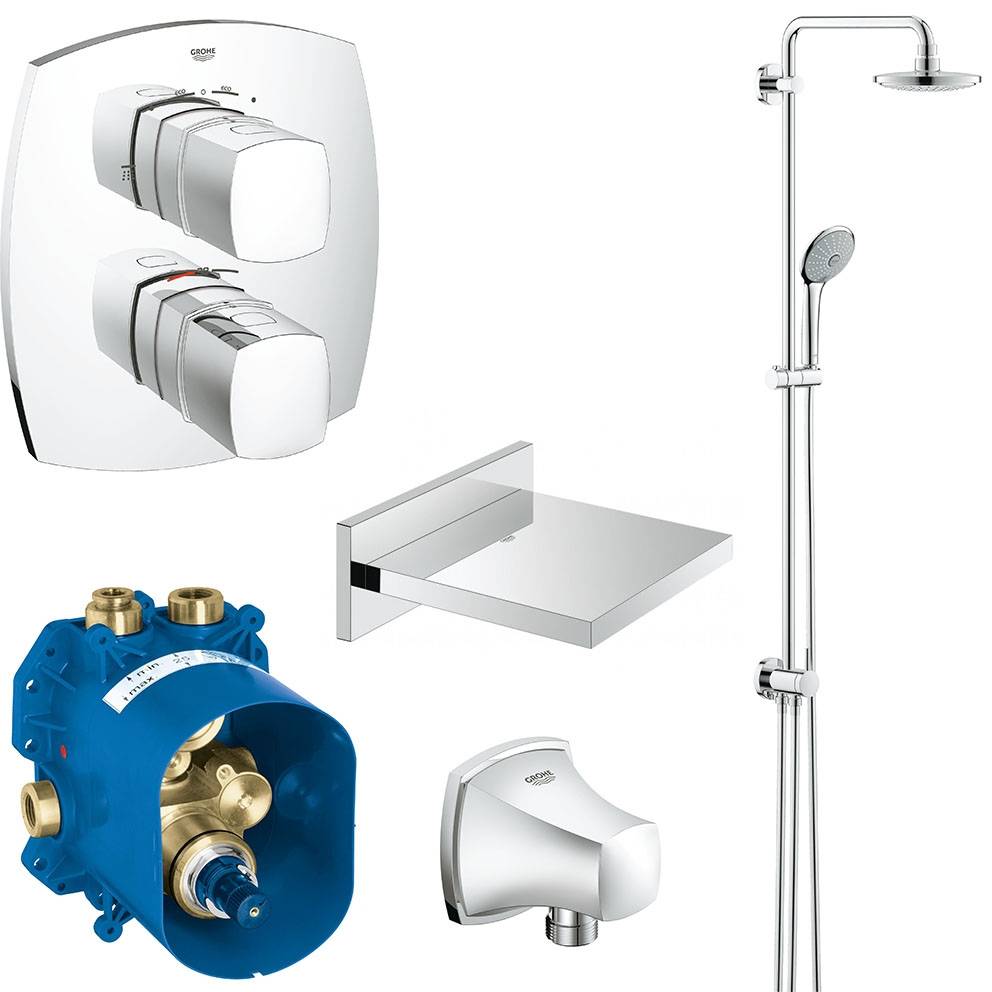 Готовый комплект для душа GROHE Grandera (NSB0101)