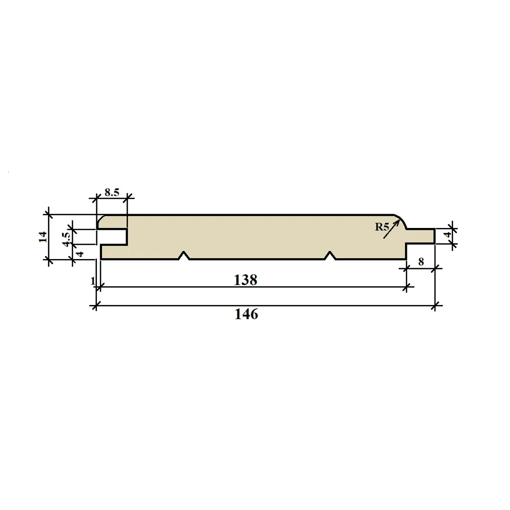 Santreyd Вагонка штиль из натуральной ели для эстетичной отделки 84299083 STLM-0048156 - Вид №8