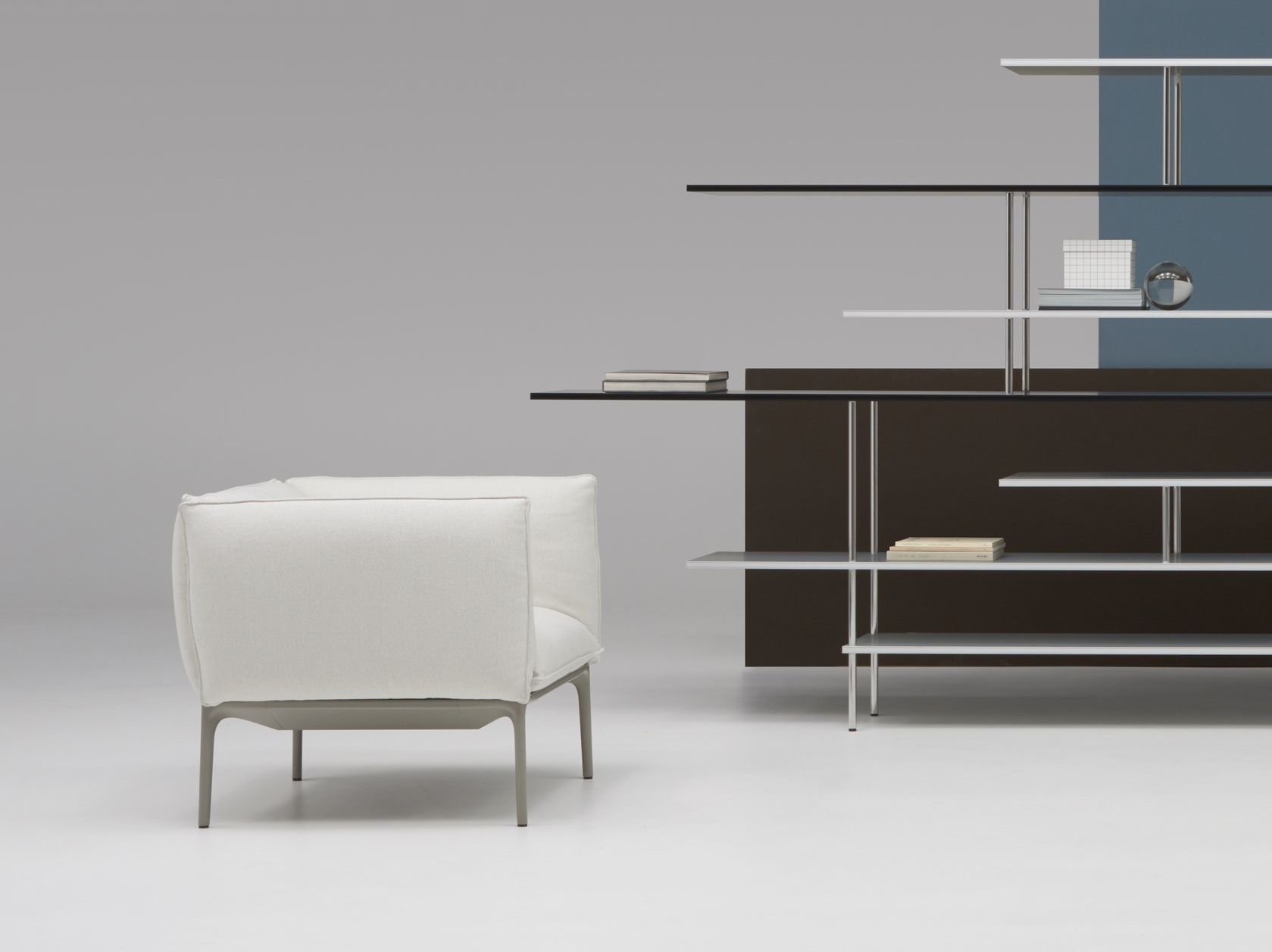 Тканевое кресло с подлокотниками MDF Italia Yale ARCH-00003027 - Вид №1